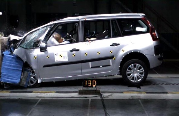 Citroën: Crash test C4 Picasso