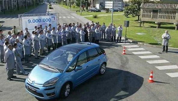Citroën: Devetmiljonto vozilo iz tovarne v Vigoju