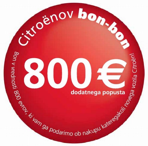 Citroën: Nagradna igra BONBON Citroën