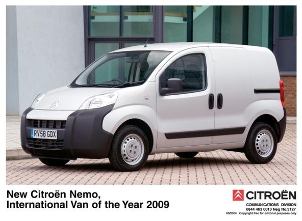 Citroën: Nemo je postal gospodarsko vozilo leta 2009!