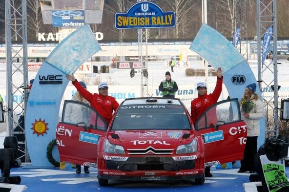 Citroën: Vozilo Citroën C4 WRC na preizkušnji skrajnega severa