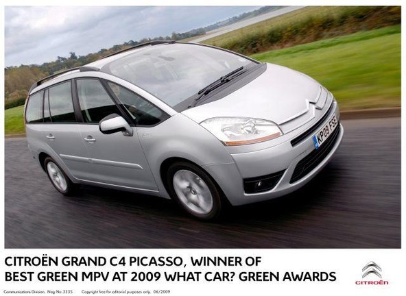 Citroën Grand C4 Picasso: C4 Picasso že drugič nagrajen