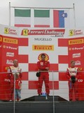 Ferrari Challenge 2006, Mugello - dirka: Nina spet na zmagovalnih stopničkah