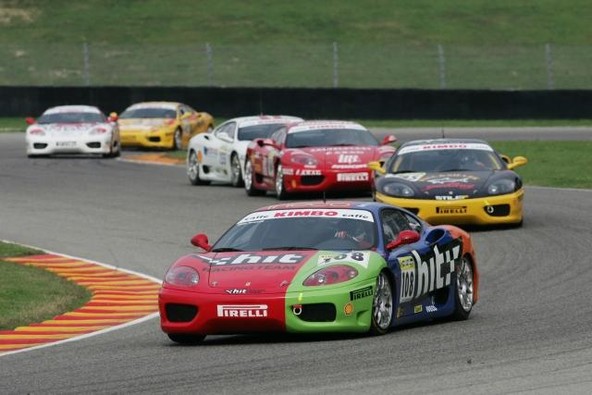 Ferrari Challenge 2006, Mugello - dirka: Nina spet na zmagovalnih stopničkah