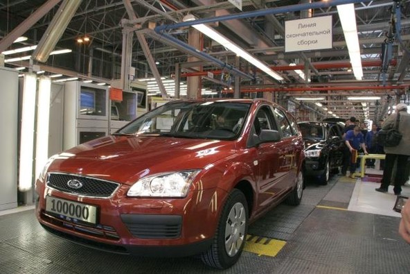 Ford: V Rusiji so izdelali že 100.000 Ford Focus