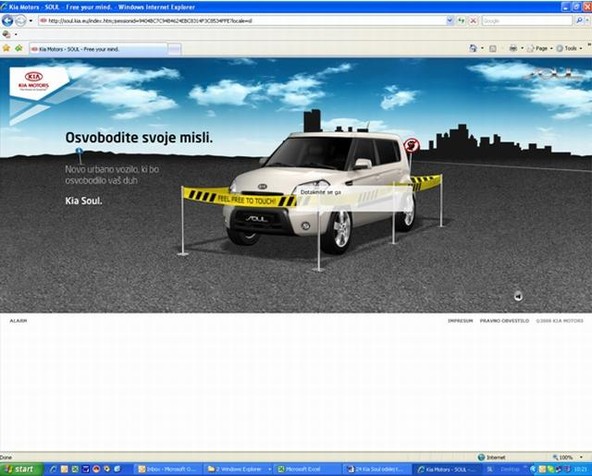 Kia: Kia Soul (http://soul.kia.eu/) odslej tudi v slovenščini