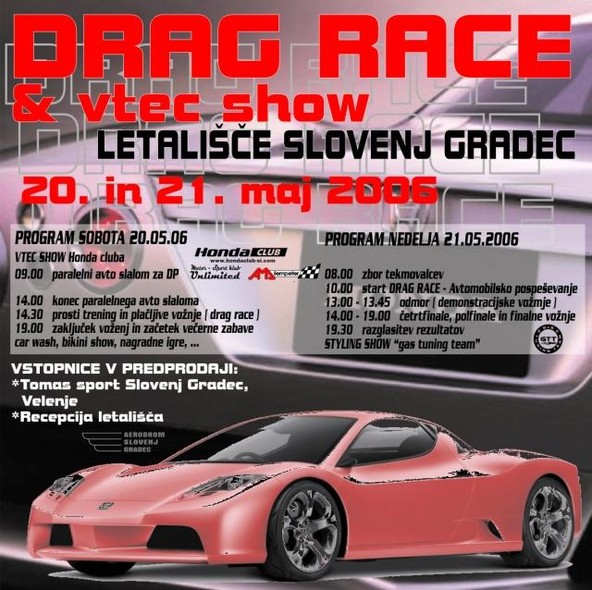 Letališče Slovenj Gradec: DRAG RACE