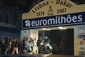 Lizbona – Dakar 2007: 1. etapa: Lizbona – Portimao - peščeni začetek