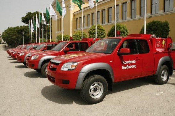 Mazda: HITRE ENOTE GRŠKIH GASILCEV ZAUPAJO VOZILOM MAZDA BT-50