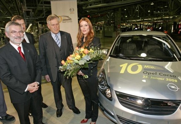 Opel: V Eisenachu izdelana desetmilijonta Opel Corsa