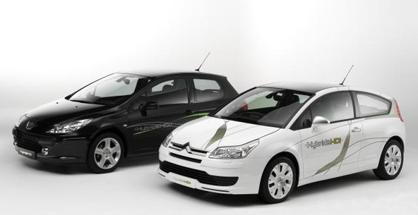 PSA Peugeot Citroen: Predstavlja dizelsko hibridno tehnologijo