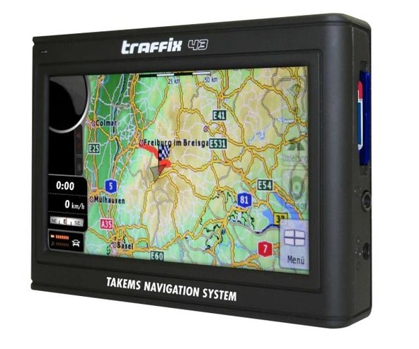 Potujte sproščeno: Novi navigacijski sistem takeMS traffix 43