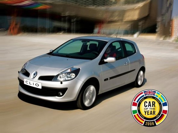 Renault: Clio III: &raquo;Avtomobil leta 2006&laquo;