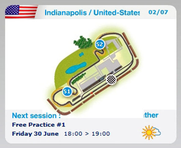 Renault F1 Team: Velika nagrada ZDA, Indianapolis, 2. julij 2006 - napoved