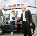 SEAT: Plesna zvezda Katarina Venturini odslej z novo Ibizo