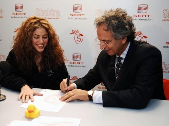 Shakira in SEAT: Partnerstvo za dobrodelne namene