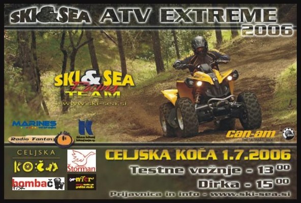 Ski&Sea ATV extreme 2006: Sprememba datuma