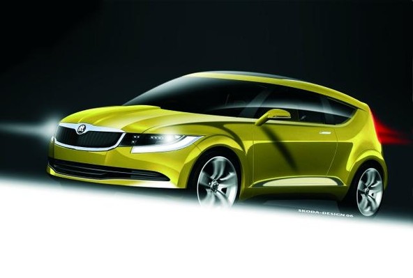 Škoda: Premiera Škodine inovativne kompaktne študije Joyster na avtomobilskem salonu v Parizu