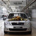 Škoda: Škoda Auto izdelala 500.000 vozil Škoda Octavia