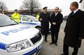 Škoda: Slovesna predaja novih belo-modrih vozil za prometno policijo