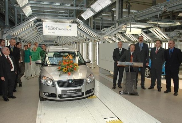 Škoda Roomster: Začetek serijske proizvodnje