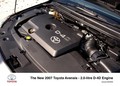 Toyota: Pariški avto salon: Avensis 2007 ponuja zmogljivost, ki jo vodi kakovost