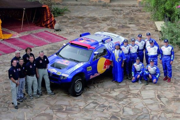 Volkswagen: Nemška premiera novega Race Touarega 2