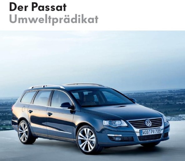 Volkswagen: Prva Volkswagnova okoljska ocena za prodajno uspešnico Passat