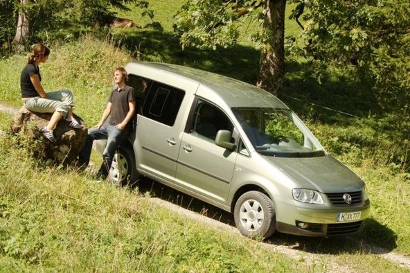 Volkswagen: Prvi Caddy s štirikolesnim pogonom