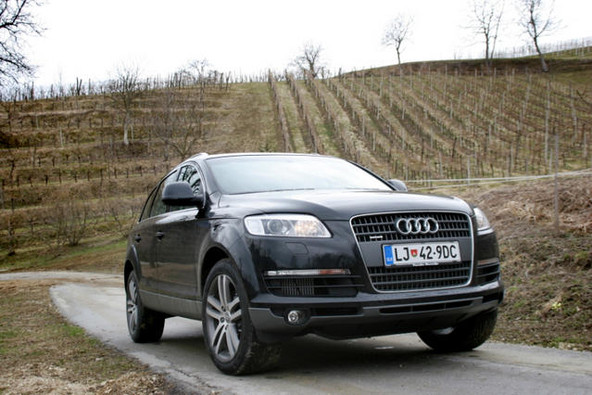 domača predstavitev: Audi Q7
