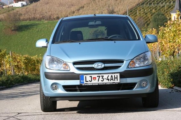 domača predstavitev: Hyundai getz