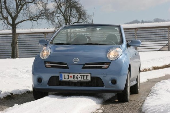 domača predstavitev: Nissan micra C+C