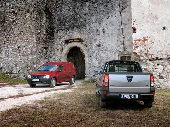 domača predstavitev: Dacia logan van & logan pick-up