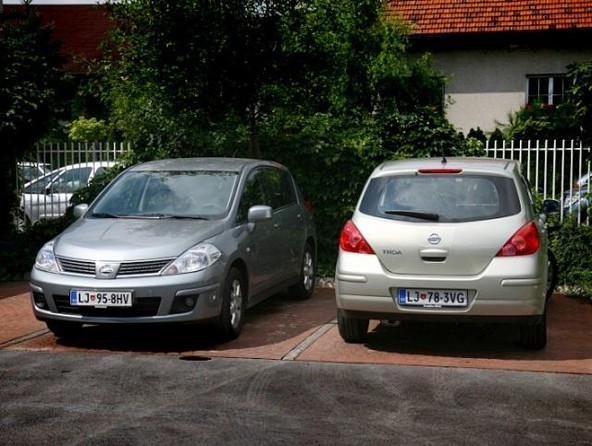 domača predstavitev: Nissan tiida