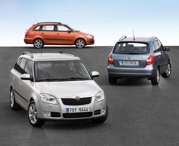 domača predstavitev: Škoda fabia combi