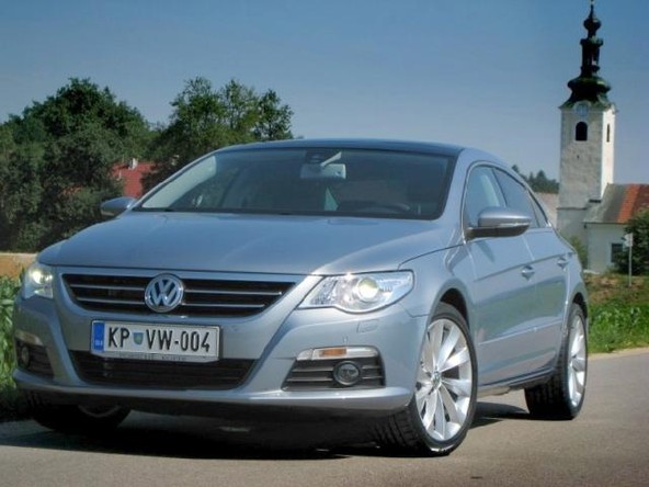 domača predstavitev: VW passat CC