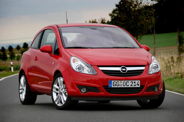 mednarodna predstavitev: Opel corsa