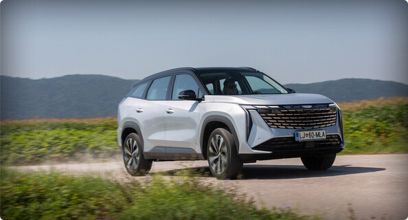 Tistih nekaj »malenkosti« Geely starray 2.0 AWD GF+