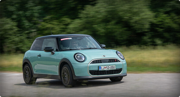 Zlahka zleze pod kožo Mini cooper S