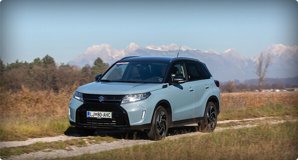 Ponuja več, kot kaže na prvi pogled Suzuki vitara 1.4 boosterjet allgrip hibrid elegance