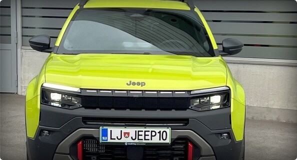 Jeep® Avenger domača predstavitev