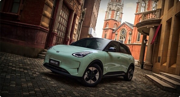 Geely E2 domača predstavitev