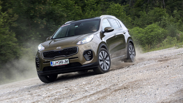 KIA sportage 2.0 CRDi AWD A/T EX sense: Dokončno v prvi ligi