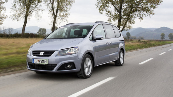 Seat alhambra 2.0 TDI style advanced siete: Sedem enakopravnih