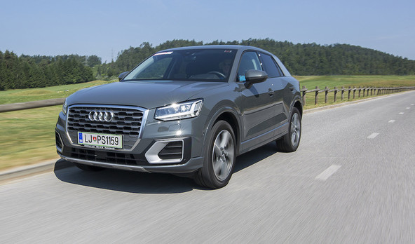 Audi Q2 1.6 TDI sport: Kompakten, drag in …