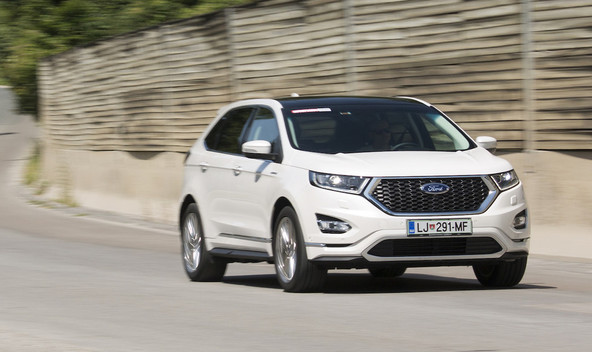 Ford edge 2.0 TDCi AWD vignale: Prestiž z opombo