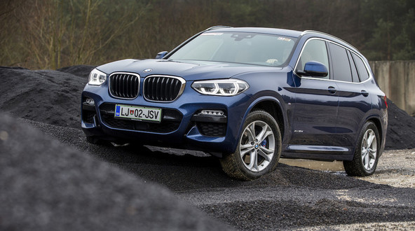 BMW X3 xDrive30d M sport: Zlati rez