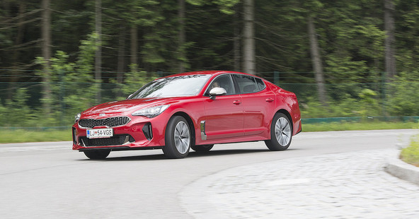 KIA stinger 2.2 CRDi RWD GT line: Želo z dizelskim strupom