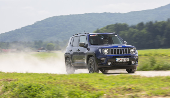 Jeep renegade 1.6 multijet TCT limited: Urbani stezosledec