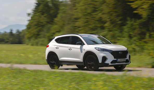 Hyundai tucson 1.6 CRDi 136 impression N-line: Športna je le šminka